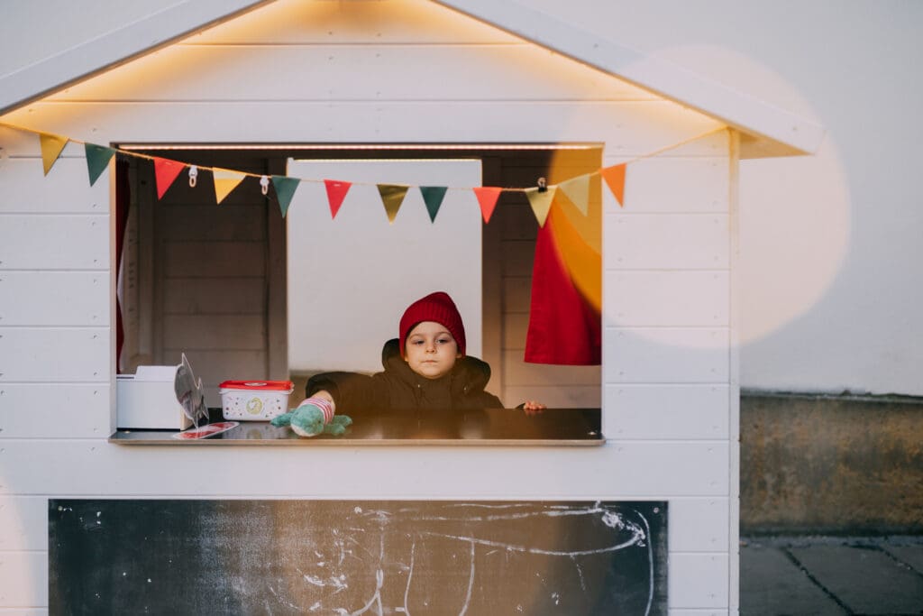 Vánoční vesnička